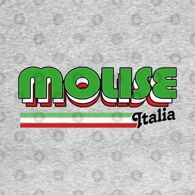 Molise // Italia Typography Region Design by DankFutura